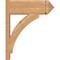 Ekena Millwork Thorton Smooth Arts and Crafts Outlooker, Western Red Cedar, 7 1/2"W x 20"D x 24"H OUT08X20X24THR03SWR - alternate 4